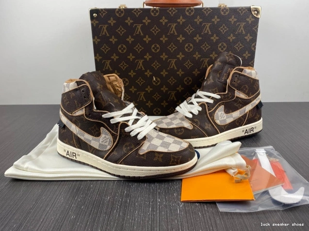 Cheap LUCY 1 Jordan OFF-WHITE Air LV x 0709